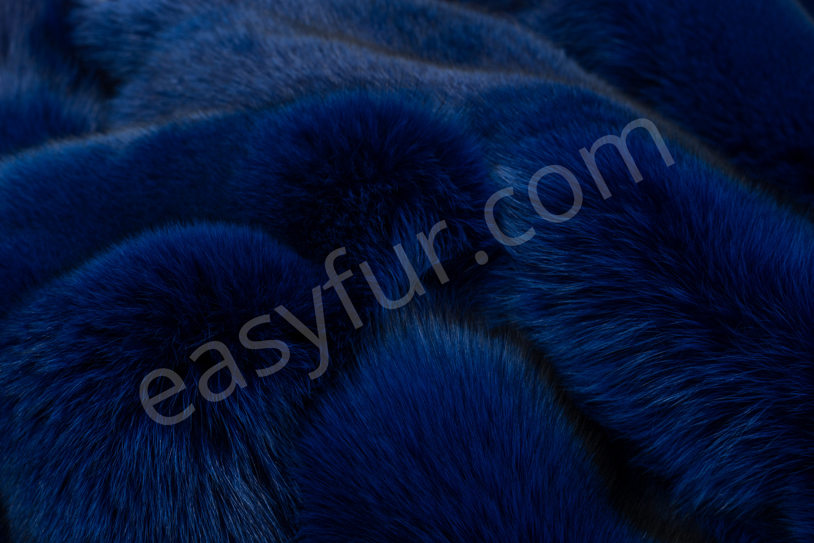 Blue Fox Skins in blue