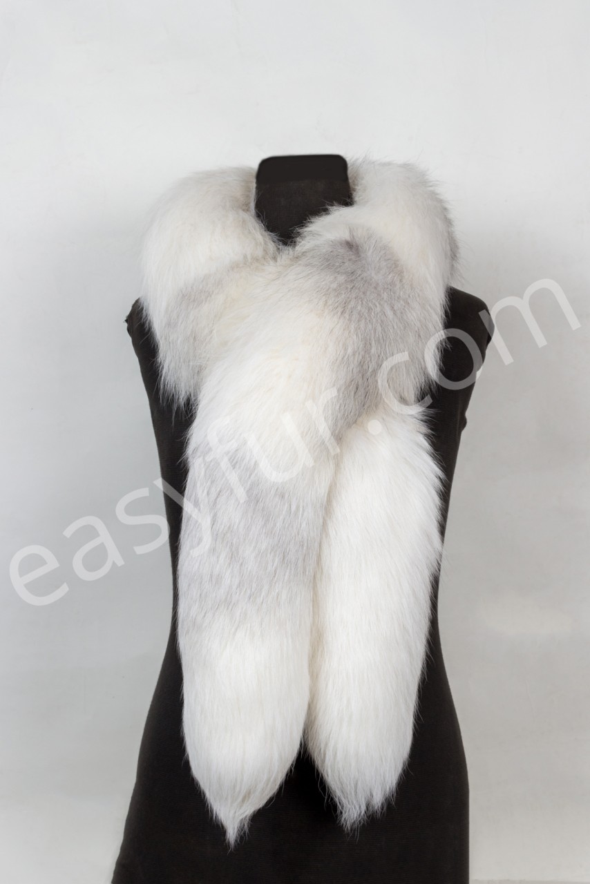 Fur Boas made from Fox Tails from SAGA Furs foxes