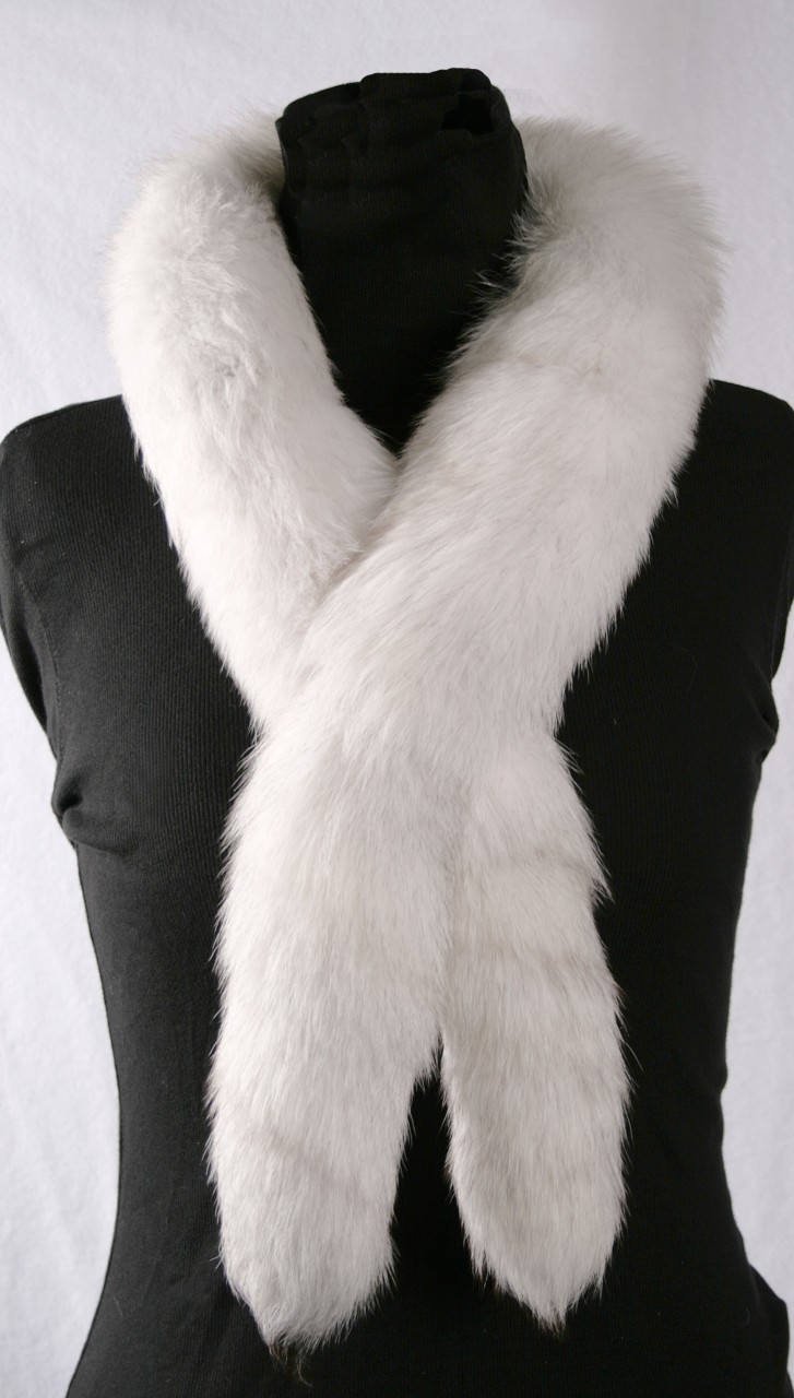 Fur Boas made from Fox Tails from SAGA Furs foxes